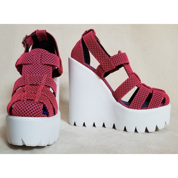 Jeffrey Campbell Shoes - Jeffrey Campbell sporty wedge sandals